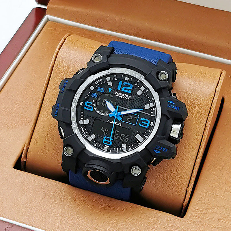 Black Electronic Watch Waterproof