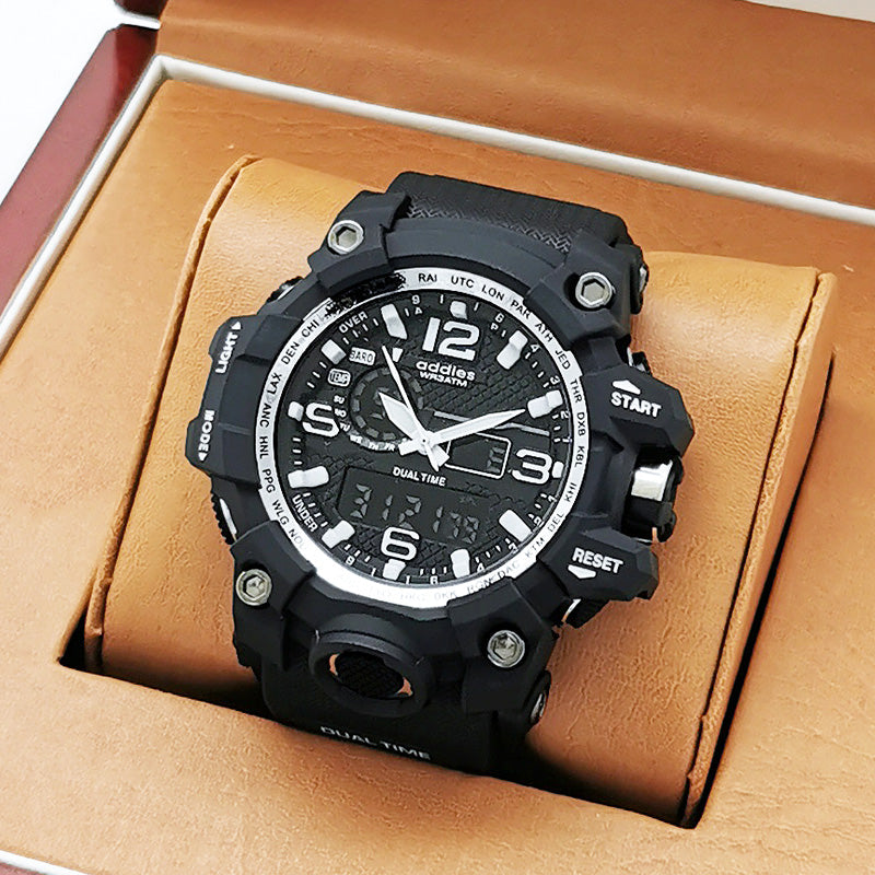 Black Electronic Watch Waterproof